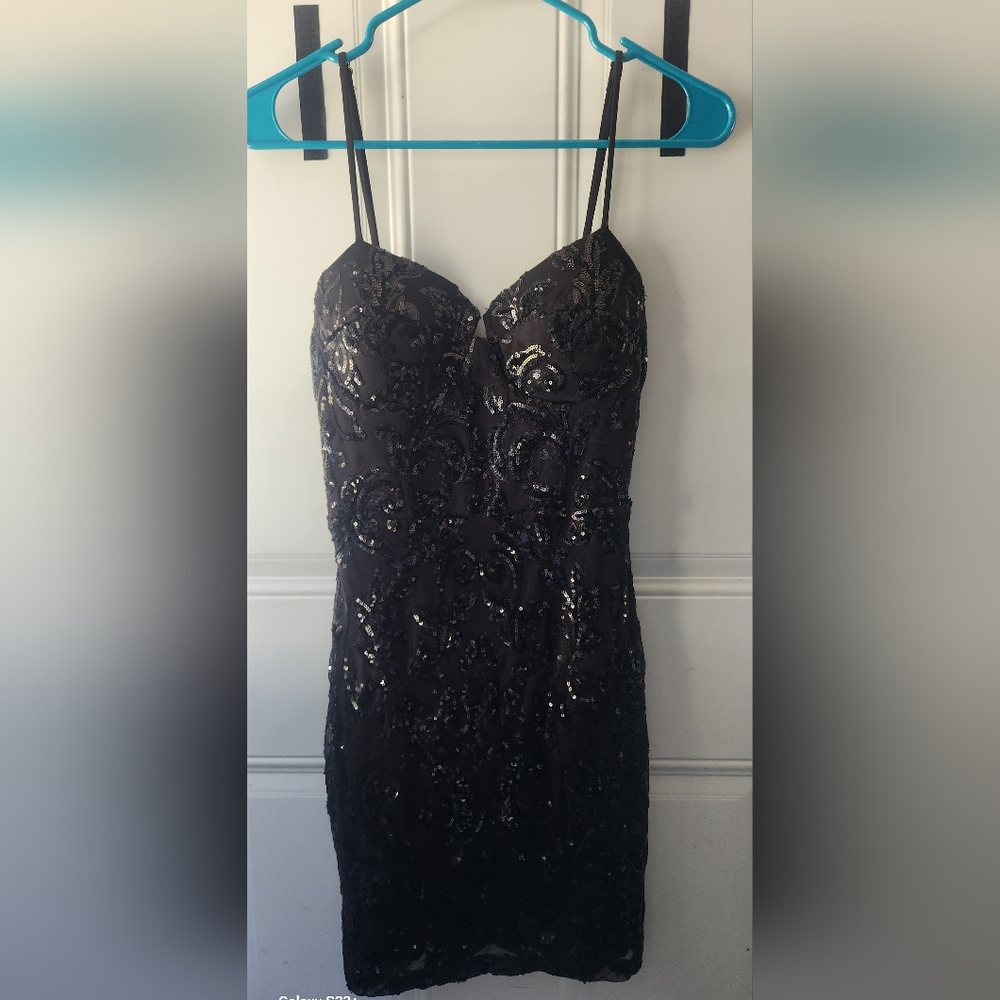 Sequin Bustier Party Dress